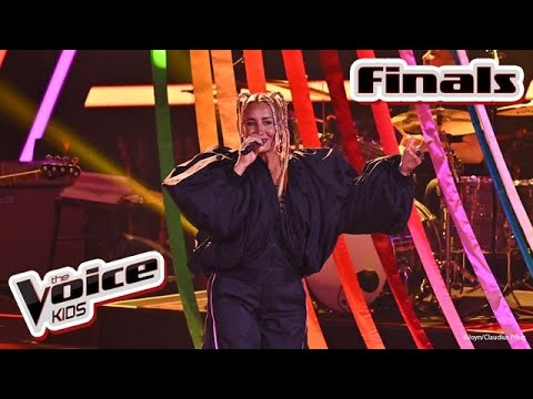 SARAH CONNOR mit ihrem neuen Song als TVK Version: "Spinna" | Finals | The Voice Kids 2025