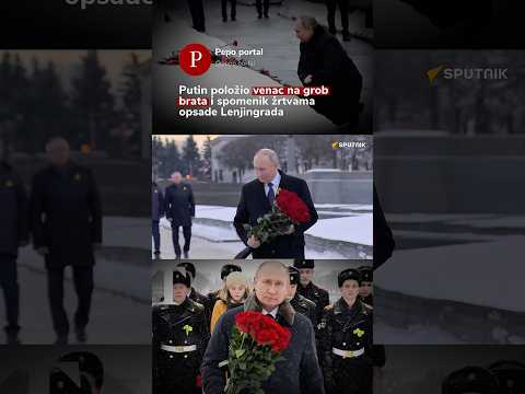 Putin položio venac na grob brata💔