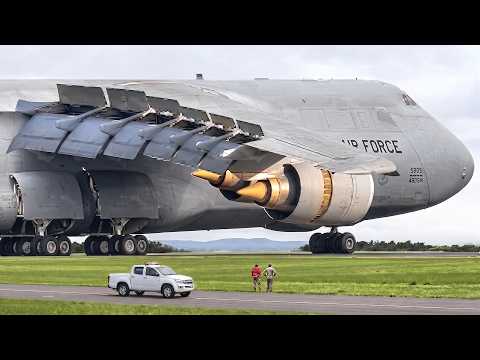 US Air Force’s Biggest Aircraft Ever Made in Action During Intense Lifting