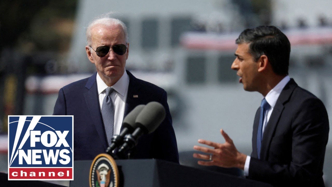 LIVE: Biden holds a joint press conference with UK Prime Minister Rishi Sunak