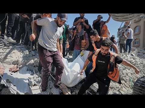 加沙一栋建筑倒塌致21人死亡，其中包括11名儿童