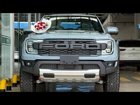 2026 Ford Ranger <strong>Raptor</strong> Grey Color - Wild Performance Truck 4x4 Off Road Walkaround l