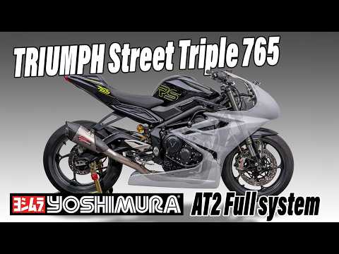 Triumph Street Triple 765 Engine package and exhaust -Dyno testing