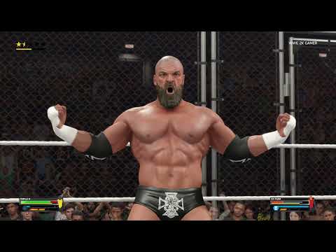 Triple H vs CM Punk - WWE Steel Cage 17 Feb 2026