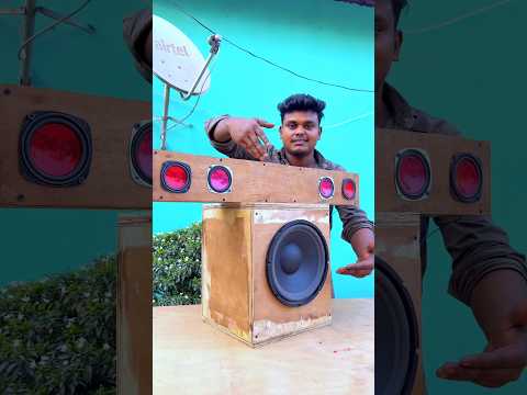 making homemade DJ box+home theatre #shots #project #experiment #sujanexperiment