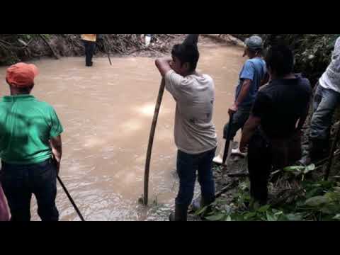 Anciano cayó accidentalmente a un río en Alta Verapaz
