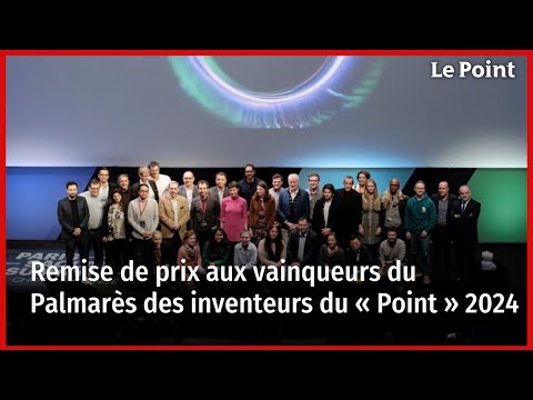Remise de prix aux vainqueurs du Palmarès des inventeurs du « Point » 2024