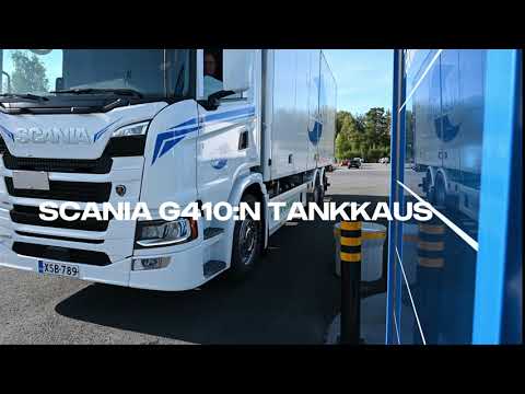 Paineistetulla kaasulla tankkaus, Scania G410