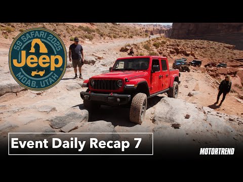 MotorTrend Channel: Easter Jeep Safari Rock-Crawling Finale in Moab