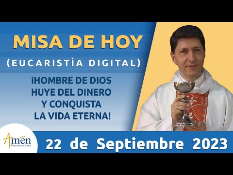 Misa de Hoy Viernes 22 de Septiembre 2023 l Eucaristía Digital l Padre Carlos Yepes l Católica