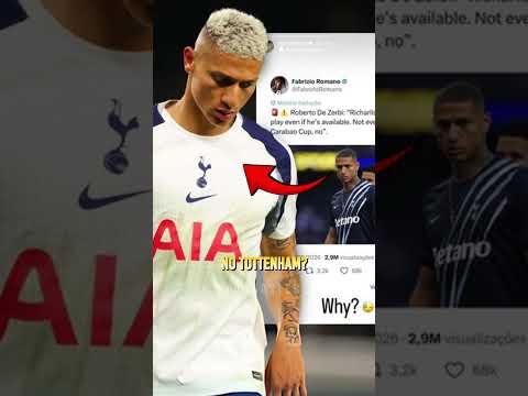O Richarlison foi CHUTADO do Tottenham?