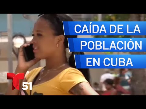 Población en Cuba cae por debajo de los 10 millones