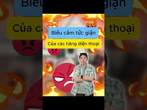 Biểu cảm tức giận của các dòng máy 😂 #apple #smartphone #<strong>android</strong> #reviewcongnghe #phone