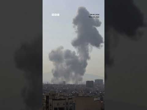 Primeras imágenes desde Teherán tras los ataques de EE.UU. e Israel