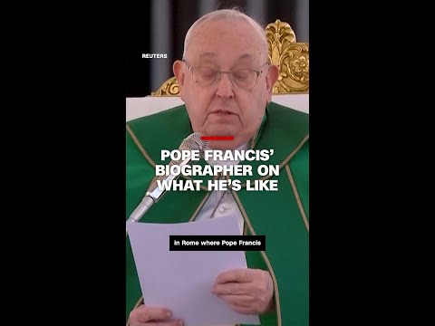 Pope Francis’ biographer explains what he's like as a person