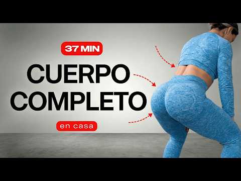 37 MIN FULL BODY con MANCUERNAS 🔥 Define y Fortalece TODO el Cuerpo en Casa