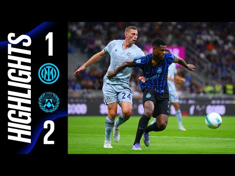 SCONFITTA A SAN SIRO | INTER 1-2 UDINESE | HIGHLIGHTS SERIE A 25/26 🇮🇹