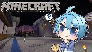 【Minecraft】朝飯食ったり昨日の振り返りしたりクラフト【渚トラウト/にじさんじ】