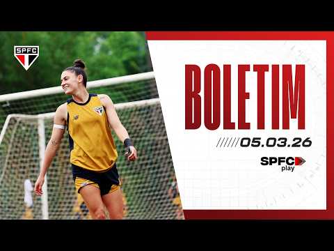 BOLETIM DO FEMININO: 05/03/2026