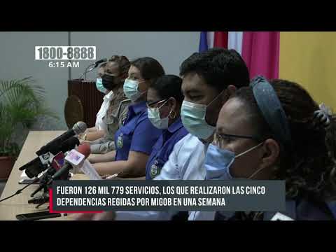 Ministerio de Gobernación brinda 126 mil 779 servicios - Nicaragua