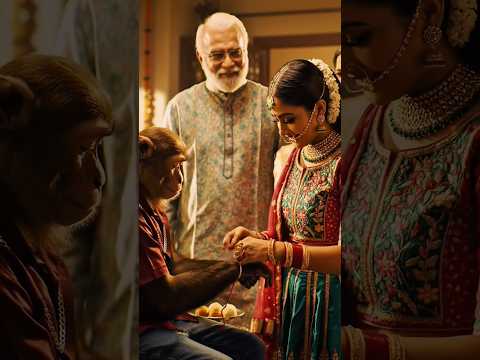 Bantoo bhai With his sister 😭🥹 Rakshabandhan special 🧿🫂 #monkeyvlog #funny #aimonkeyvlog