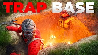 YouTube thumbnail for PrinceVidz's video titled 'This TRAP BASE is to GOOD to be TRUE - Rust'