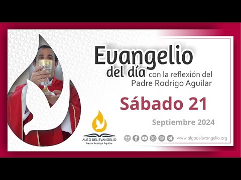 Evangelio de hoy l 21 de septiembre de 2024 l  Fiesta de San Mateo l San Mateo 9, 9-13