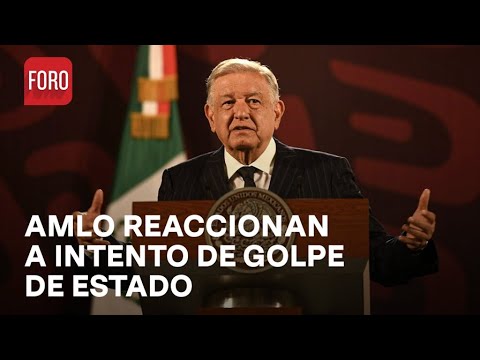 AMLO condena intento de golpe de Estado en Bolivia - Noticias MX