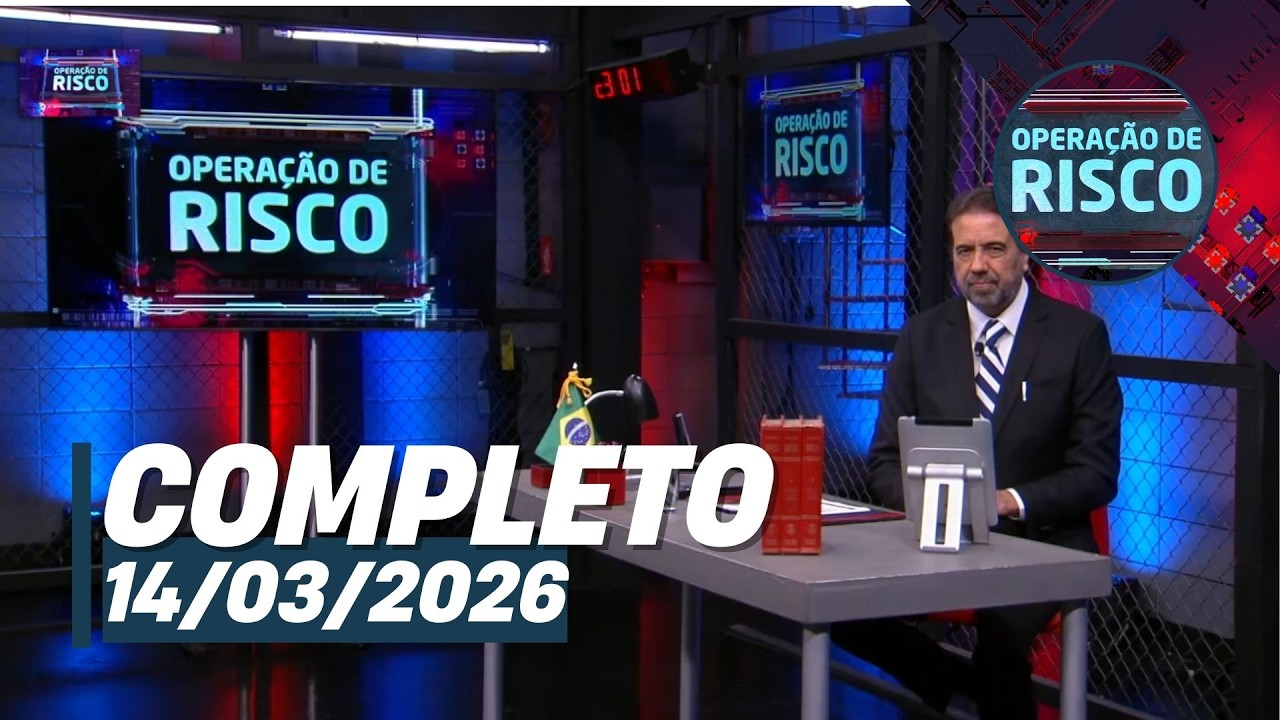 Operação de Risco: Agressão, tráfico e mais (14/03/26) | Completo