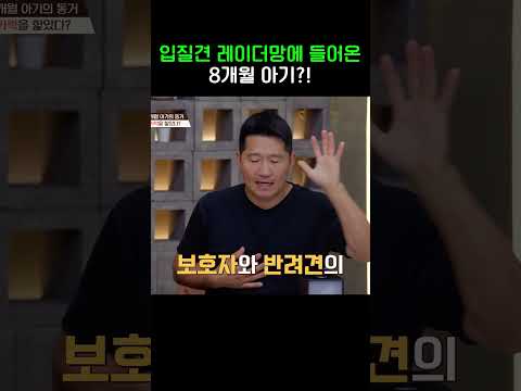 8개월 아기를 노린다? #개와늑대의시간2 #shorts