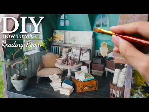 DIY📚シルバニアのお家をリペイント｜くまさん夫婦のお家#3｜The  courtyard restaurant from Sylvanian Families