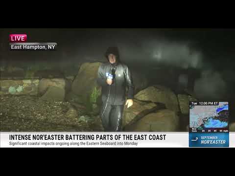 Powerful Nor'easter Batters East <strong>Coast</strong>