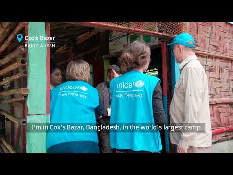 8 Years into the Rohingya Crisis: Ted Chaiban from Cox’s Bazar | UNICEF Bangladesh