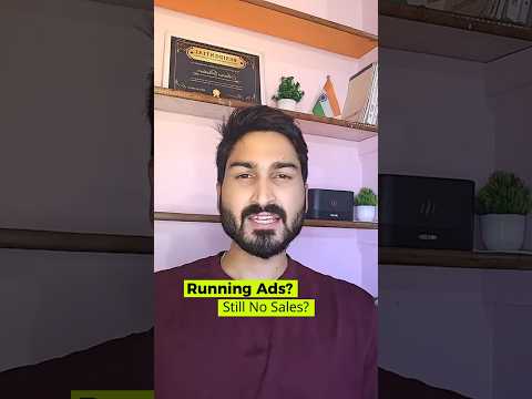 Running Ads but No Sales??? Here is why...| Marketer Aman