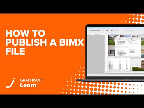 How to publish a BIMx file