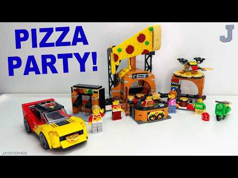 LEGO City 2026 Pizza Delivery Experience 60496 Unboxing, Tour & Review