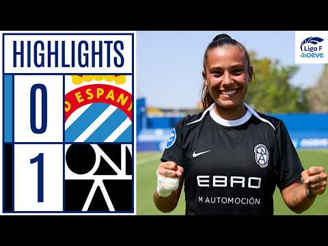 RDC ESPANYOL 0 - 1 FC BADALONA WOMEN | RESUMEN LIGA F MOEVE