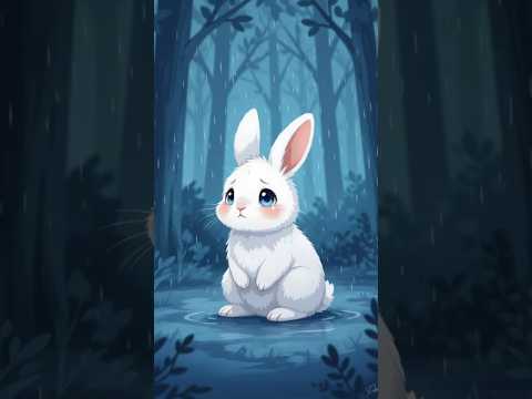 cute rabit in winter 💙🌀.        #rabit#artificialintelligence #cute