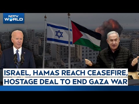 Israel Hamas Ceasefire News | Israel, Hamas Reach Ceasefire, Hostage Agreement To End Gaza War