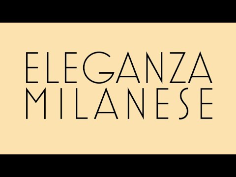 Fazzini - Eleganza Milanese