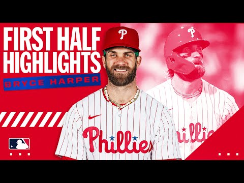 Bryce Harper won NL Player of the Month TWICE in the first half of the 2024 season!