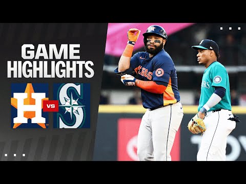 Astros vs. Mariners Game Highlights (7/20/24) | MLB Highlights