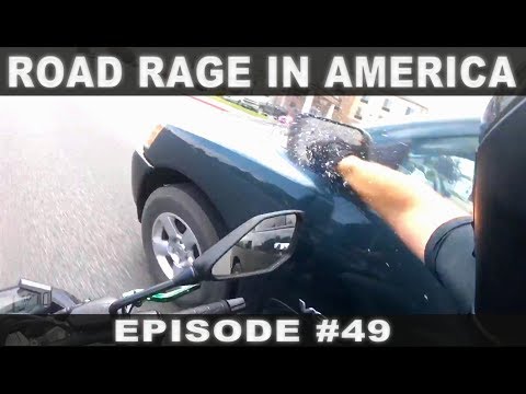ROAD RAGE IN AMERICA #49 / BAD DRIVERS USA, CANADA / NORTH AMERICAN DRIVING FAILS