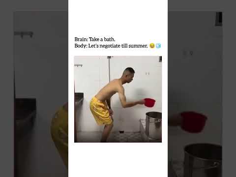 Mission Impossible: Touching water in winter🎯❄️