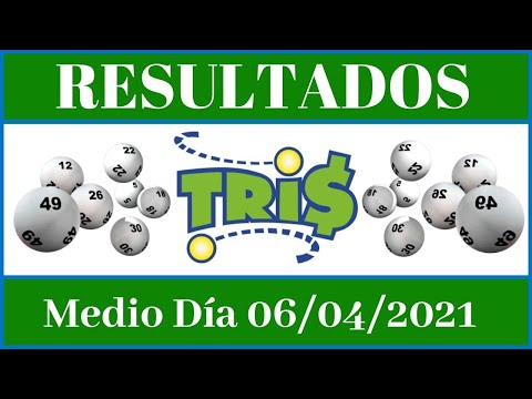 Lotería Tris Medio Día  resultados de hoy 06 de Abril en todas las #LoteríasMexicanas