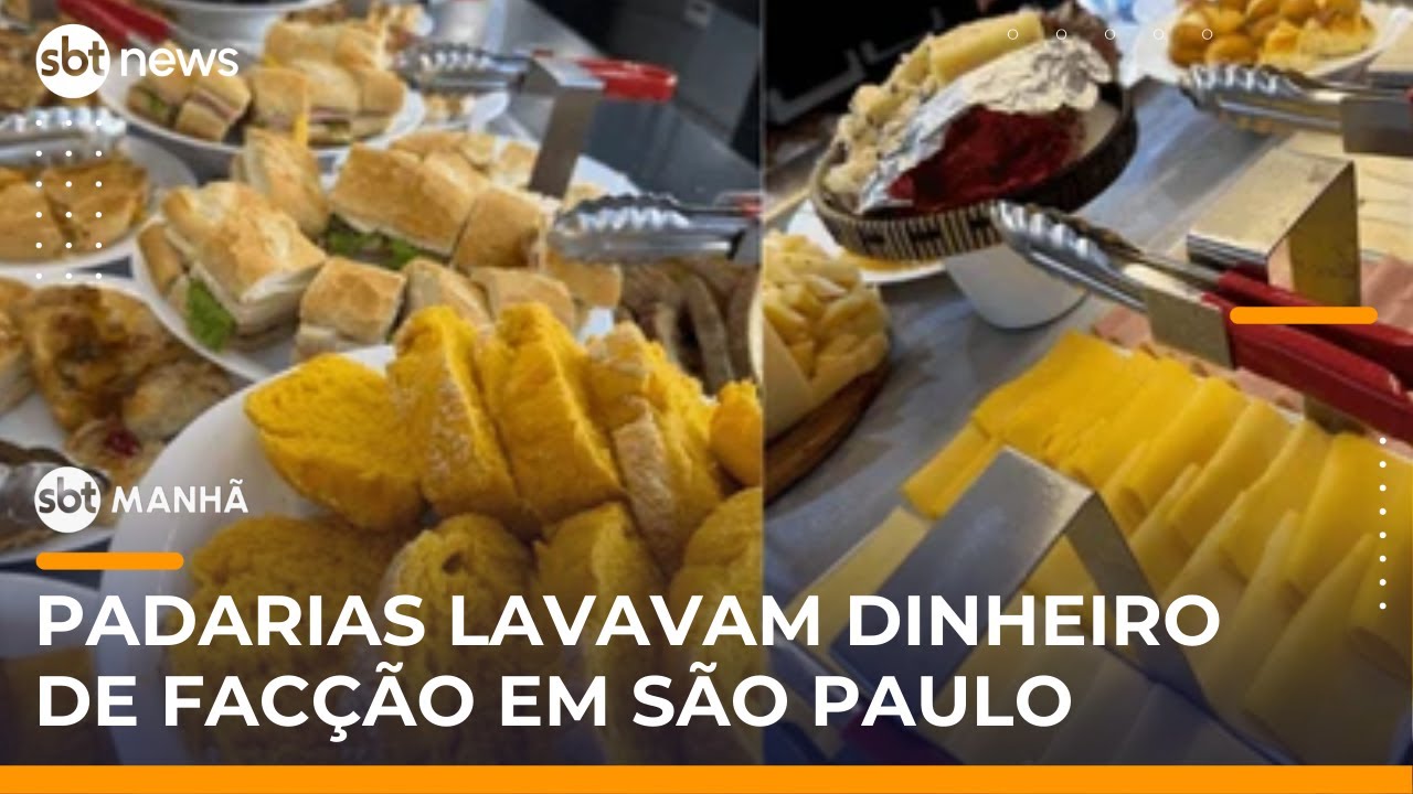 SBT Notícias: PF descobre esquema de lavagem de dinheiro em padarias de luxo
