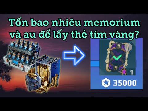 War Robots - Lượng tài nguyên cần thiết để chơi BXH tay lái và nhận thẻ Tím Vàng
