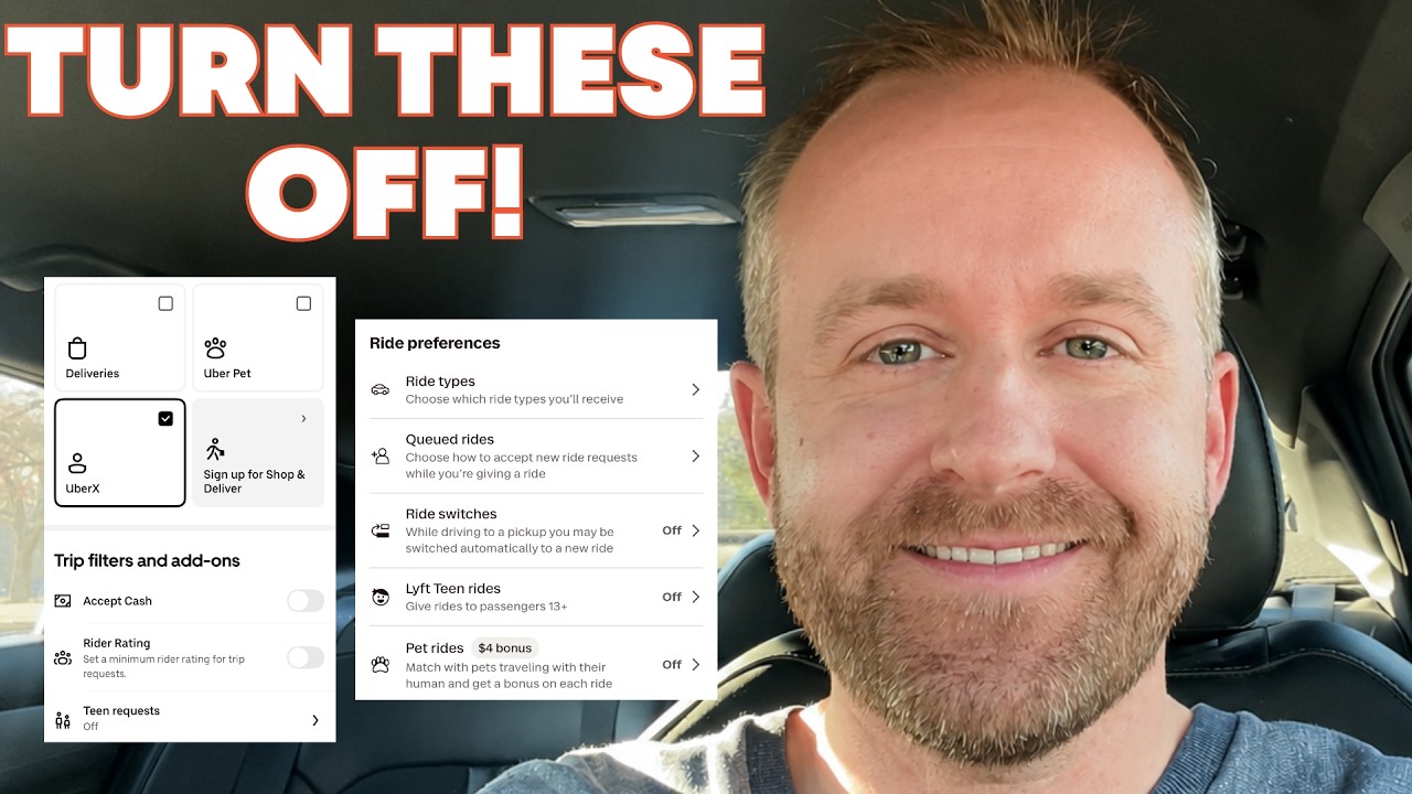 8 Uber & Lyft Settings I ALWAYS Keep Turned Off