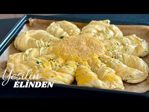 Tüm SARIMSAKLI EKMEK Tariflerini Unutun! Herkesi çıldırtan lezzetli peynirli sarımsaklı çiçek ekmek!