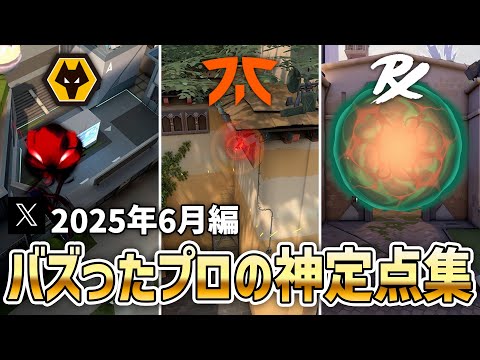 X(旧Twitter)でバズったプロの神定点まとめ！～2025年6月編～【 VALORANT 】